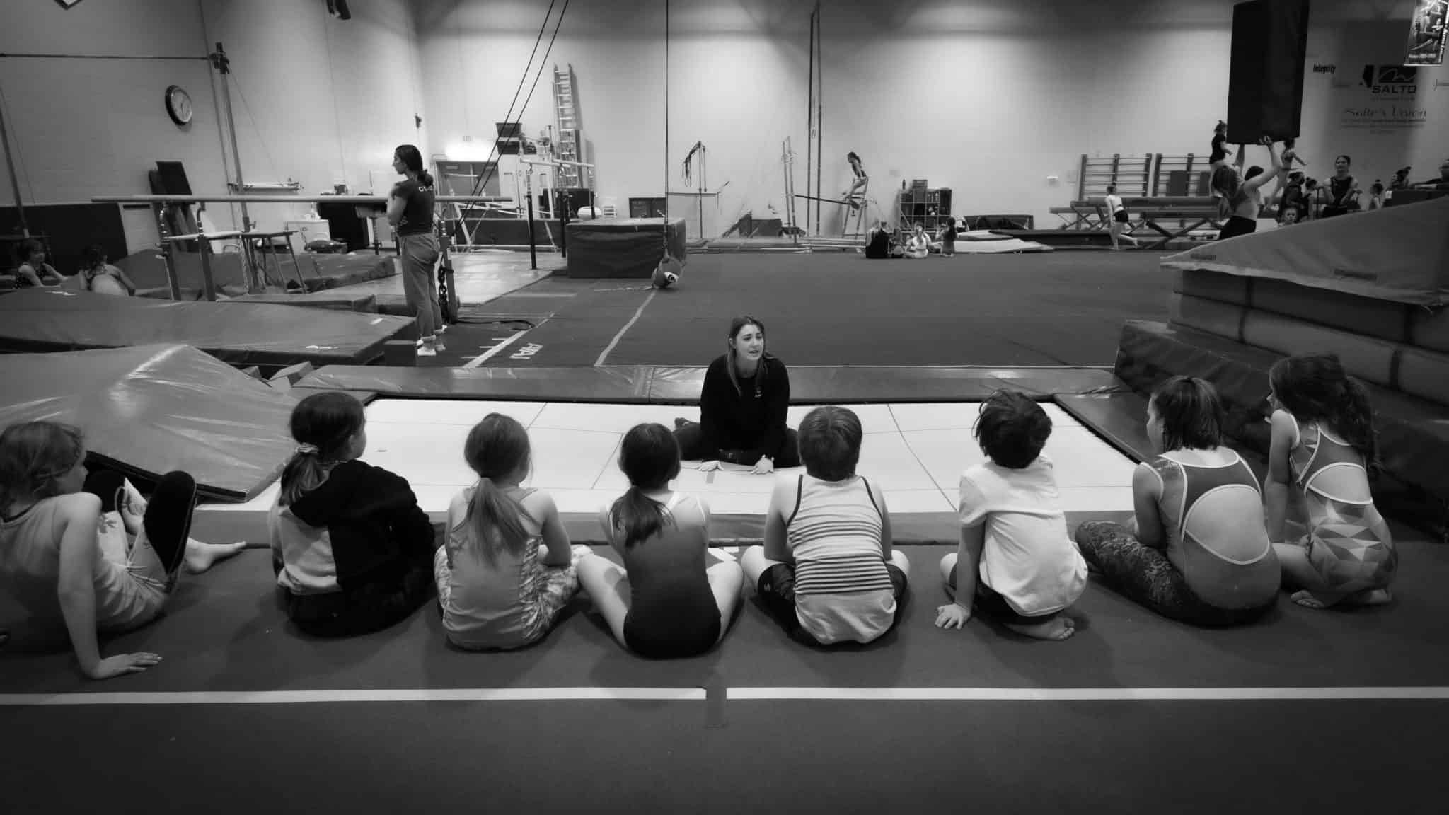 Trampoline & Tumbling Salto Gymnastics